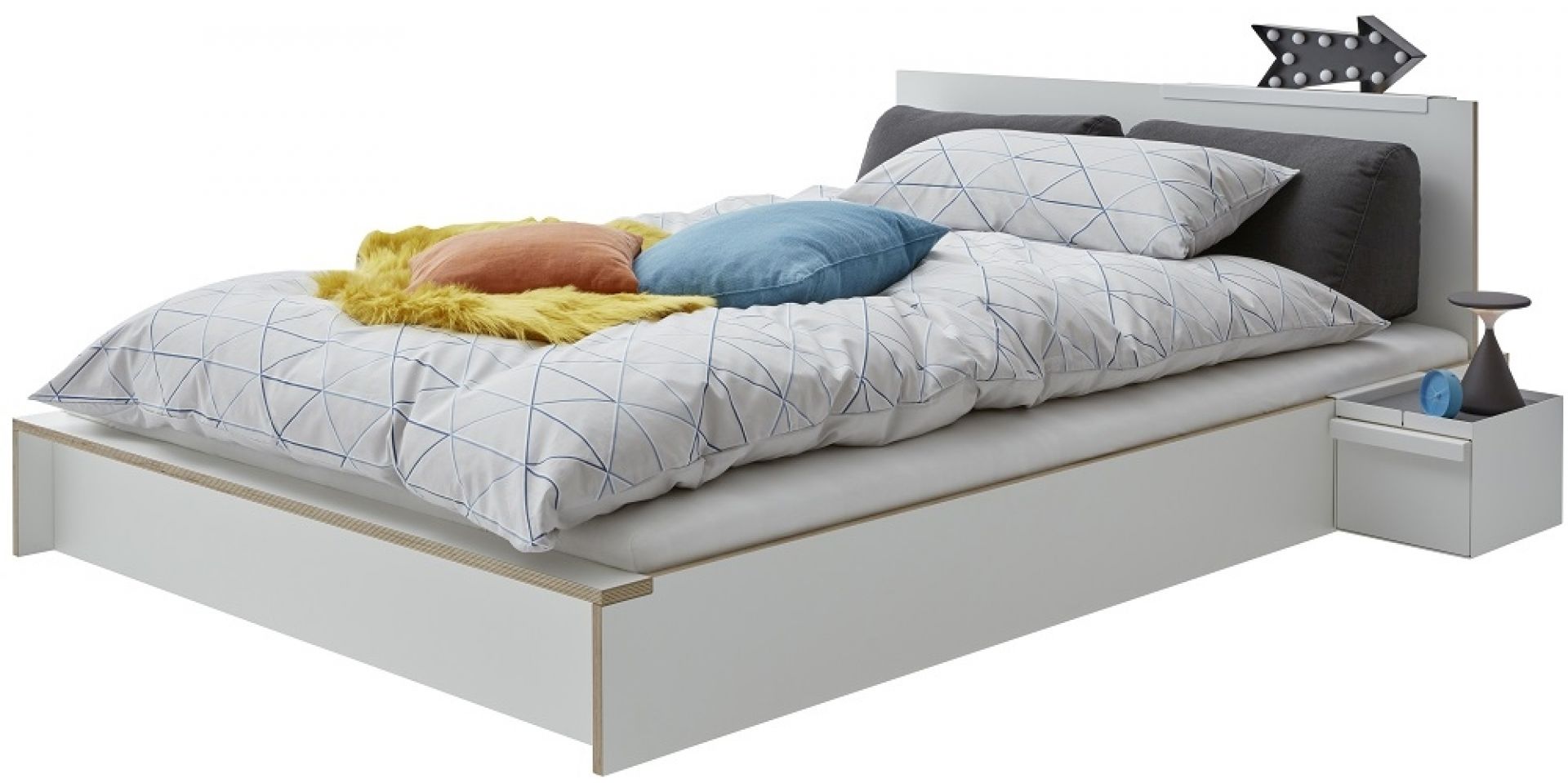 Flai single bed CPL Müller Möbelwerkstätten